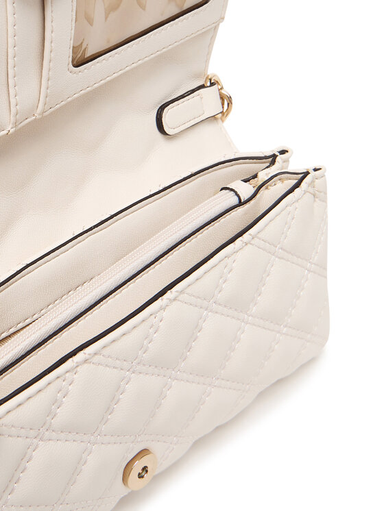 Guess Guess Ročna torba Giully II Mini HWQG96 73750 Écru