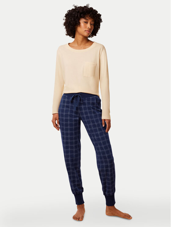 Triumph Triumph Pyjamahose 10216544 Dunkelblau Regular Fit