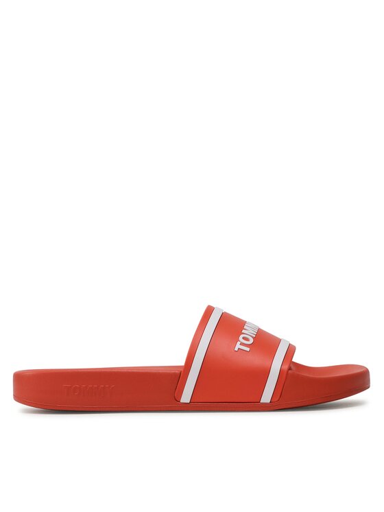 Tommy Jeans Iešļūcenes Tjm Pool Slide EM0EM01229 Oranžs