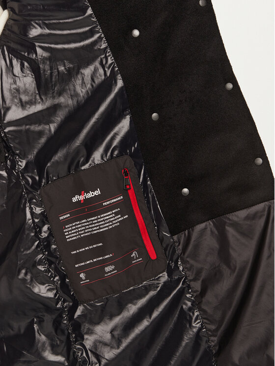 AFTER LABEL AFTER LABEL Μπουφάν πουπουλένιο Anversa A00060 Μαύρο Regular Fit