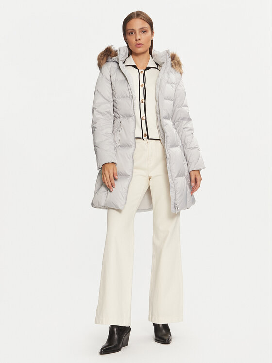 Guess Guess Pehelykabát New Olga W4BL40 WEX52 Szürke Regular Fit