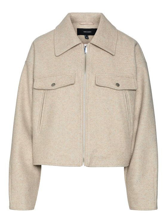 Vero Moda Vero Moda Átmeneti kabát Fortune 10321977 Bézs Regular Fit