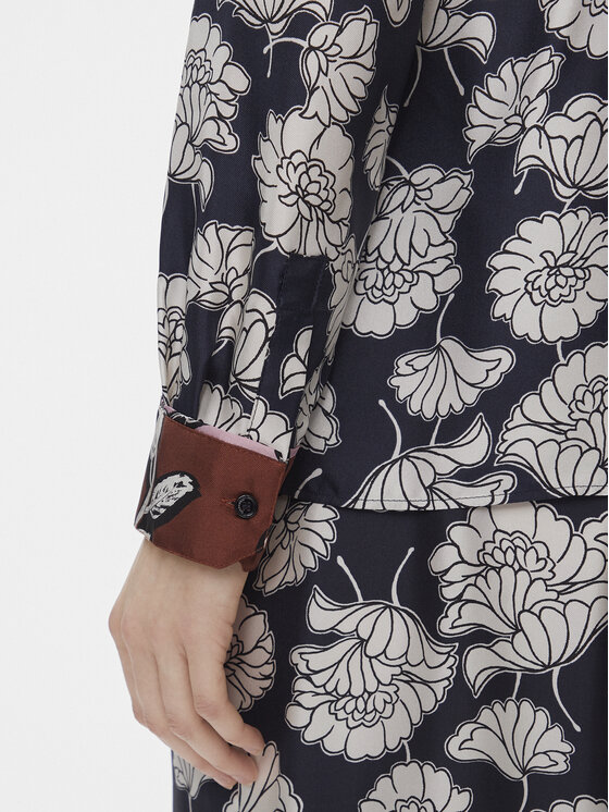 Weekend Max Mara Weekend Max Mara Риза Palla 2415111101 Тъмносин Regular Fit