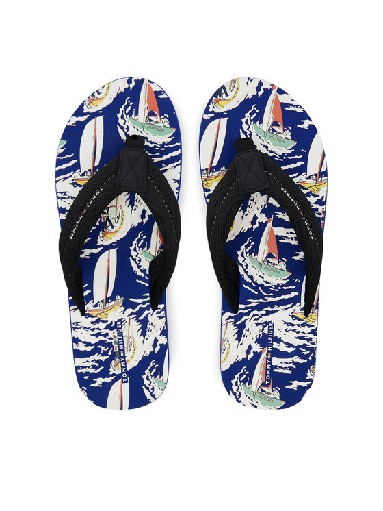 Tommy Hilfiger Tommy Hilfiger Flip flop FM0FM05509 Negru