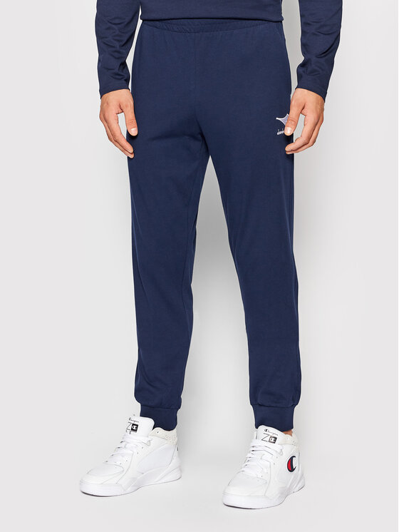 Diadora Diadora Jogginghose Cuff Light Core 102.177768 Dunkelblau Regular Fit