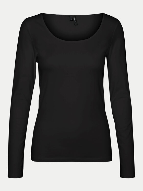 Vero Moda Vero Moda Bluse Maxi My 10228809 Schwarz Slim Fit