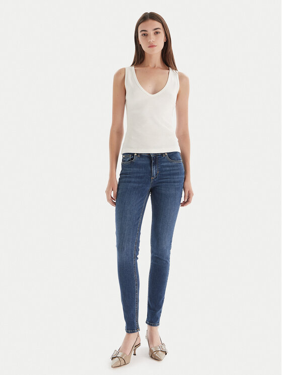 Liu Jo Liu Jo Τζιν UF5013 D0236 Μπλε Bottom Up Fit