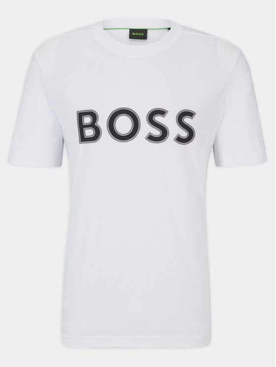 BOSS Boss Majica Tee 1 50506344 Bela Regular Fit