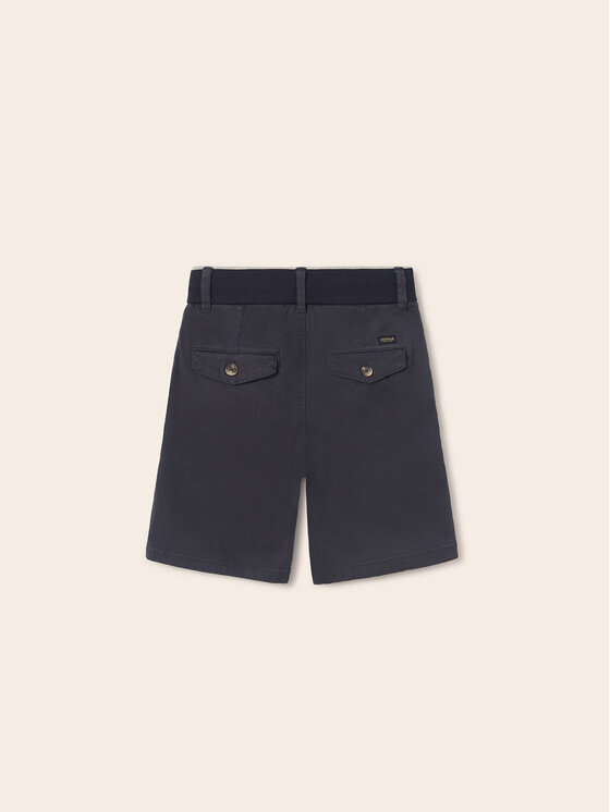 Mayoral Mayoral Pantaloncini di tessuto 6250 Nero