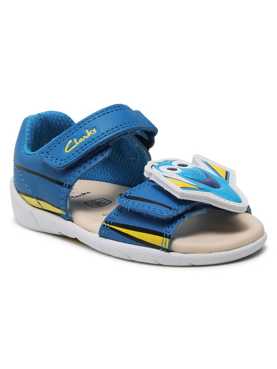 Clarks Clarks Босоніжки Zora Nemo T 261583886 Голубий