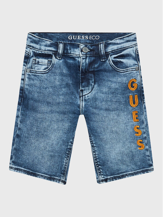 Guess Guess Джинсові шорти L3GD13 D4GV0 Голубий Regular Fit
