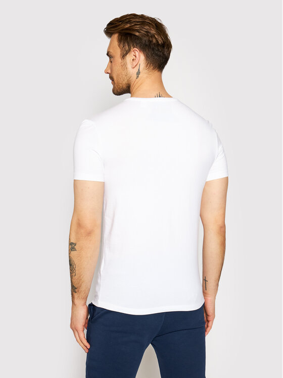 Set di 2 T-shirt Hero U97G02 JR003 Bianco Slim Fit...