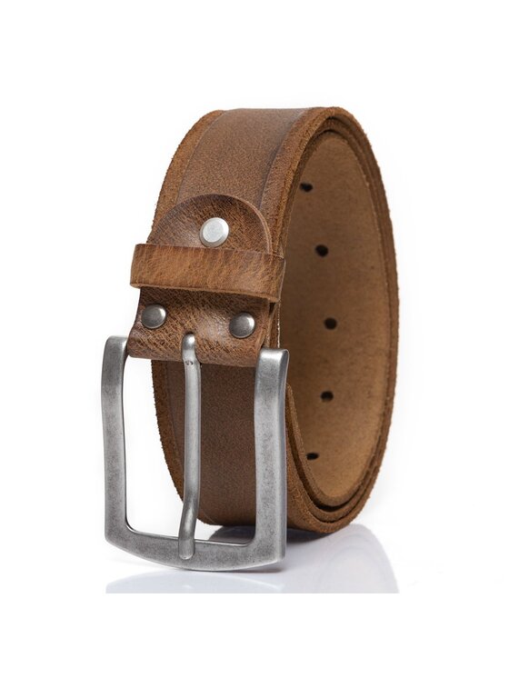 Mustang Mustang Cintura da uomo BELT Marrone