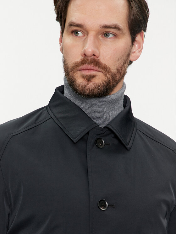 JOOP! JOOP! Trencis 17 JC-230Steven 30040618 Tumši zils Regular Fit