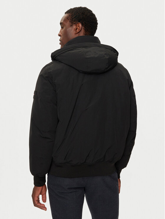 Tommy Hilfiger Tommy Hilfiger Пухено яке Rockie MW0MW37412 Черен Regular Fit