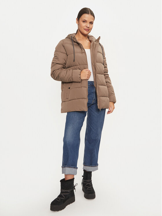 Fransa Fransa Zimska jakna Mabelle 20613793 Rjava Regular Fit