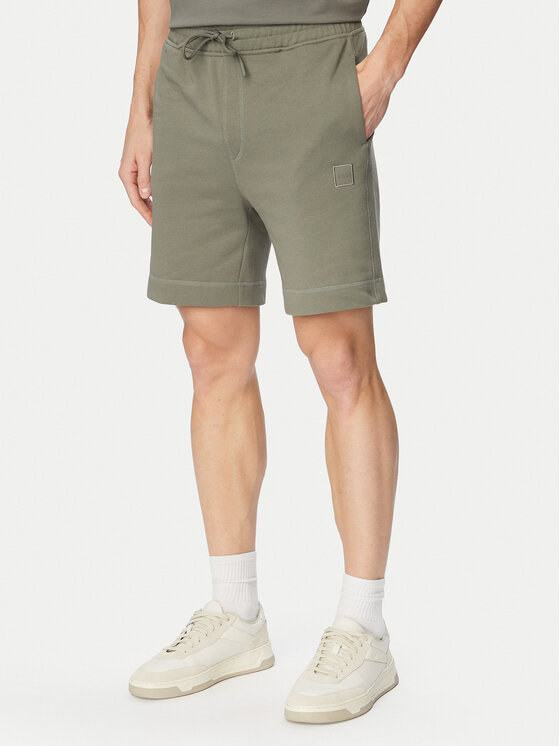 BOSS BOSS Sportske kratke hlače Sewalk 50511726 Tamno siva Regular Fit