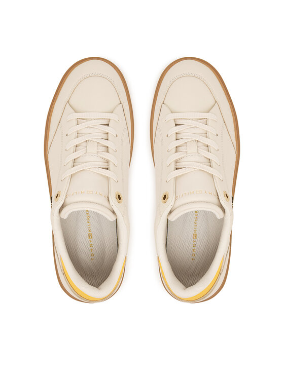Tommy Hilfiger Tommy Hilfiger Sneakersy CHIC SNEAKER ELEVATED FW0FW09400 Beżowy