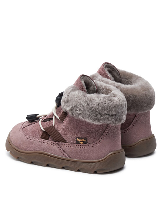 Froddo Froddo Bakancs Zeru Tex Cosy Barefoot G3110258-4 M Rózsaszín