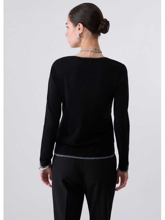 Liu Jo Liu Jo Maglione WF6012MS49I22222 Nero Regular Fit