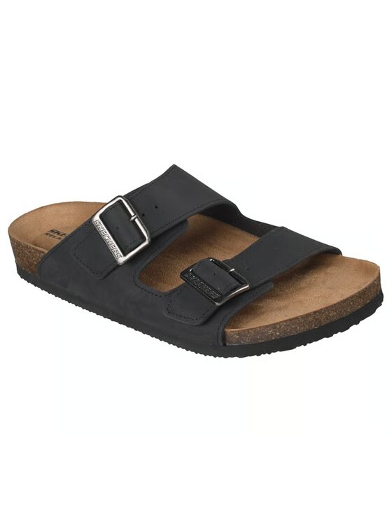 Skechers Skechers Klapki 205712-BLK Brązowy