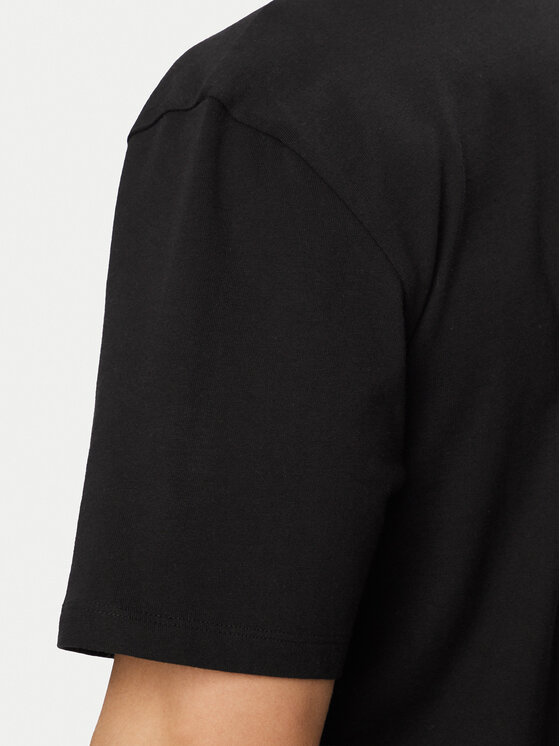 HUGO HUGO Тишърт Dumeon 50557445 Черен Regular Fit