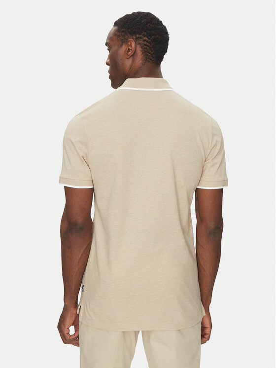 BOSS BOSS Поло Parlay 190 50494697 Бежевий Regular Fit