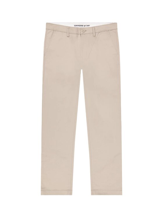 Lee Lee Spodnie materiałowe CHINO SLIM Beżowy Slim Fit