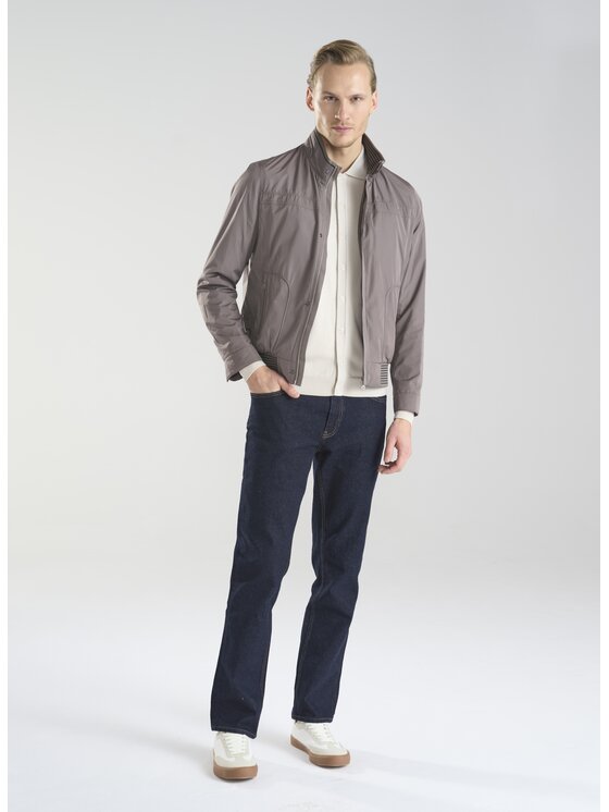 Pako Lorente Pako Lorente Kurtka bomber P24SF-5X-001 Brązowy Classic Fit