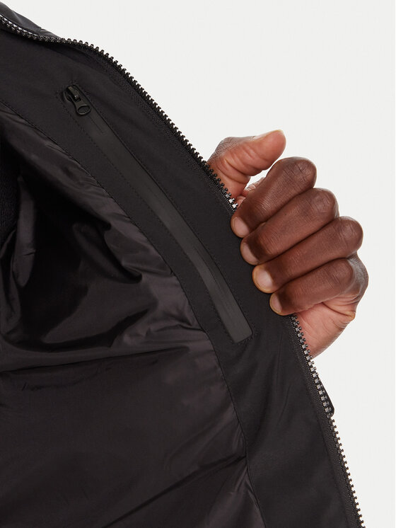 KARL LAGERFELD KARL LAGERFELD Winterjacke 505029 554596 Schwarz Regular Fit