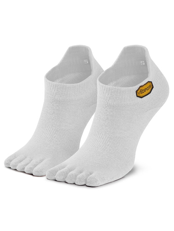 Vibram Fivefingers Zemās zeķes unisex Athletic No Show S15N01 Balts