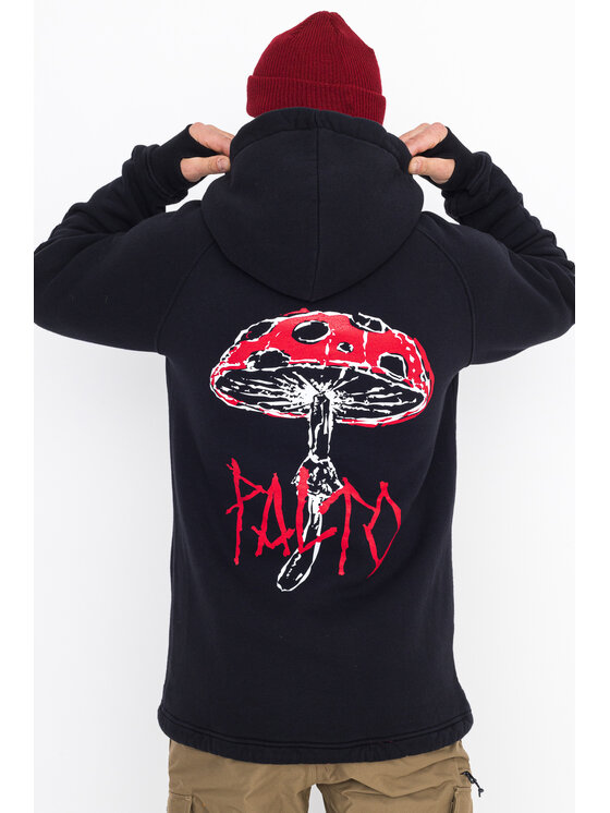 Palto Palto Bluza Mushroom Czarny Comfort Fit