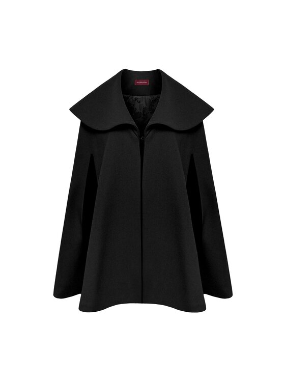 MANDRAGORA MANDRAGORA Poncho Sorte Nero Standard Fit