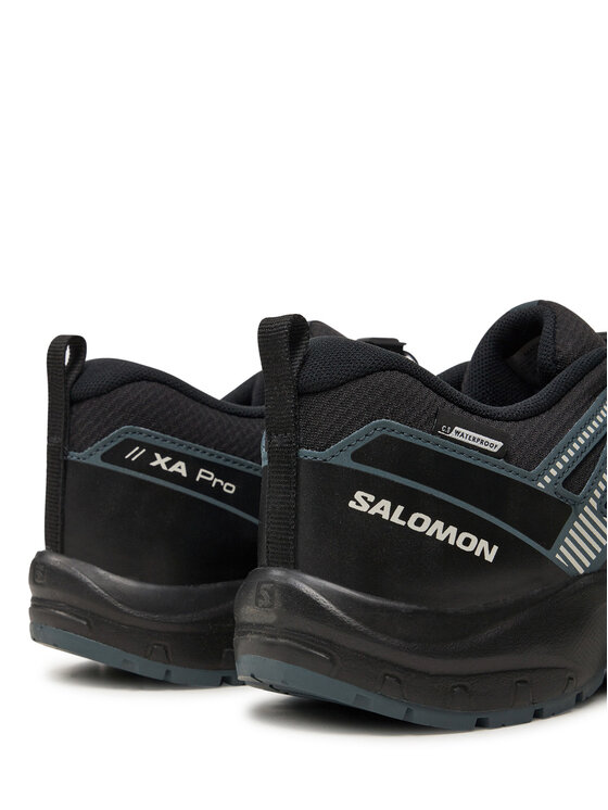Salomon Salomon Pārgājienu apavi Xa Pro V8 Waterproof L47568000 Melns