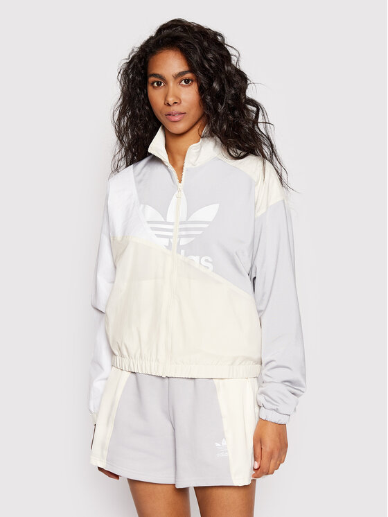 adidas adidas Kevad-sügis jope adicolor Split Trefoil HC7054 Värviline Relaxed Fit