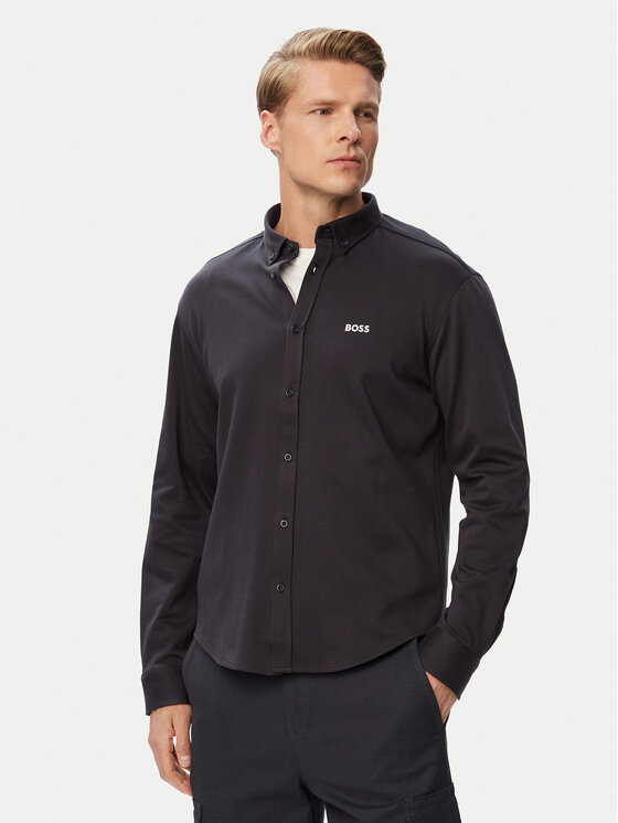 BOSS Cămașă ST Motion 50555946 Bleumarin Regular Fit