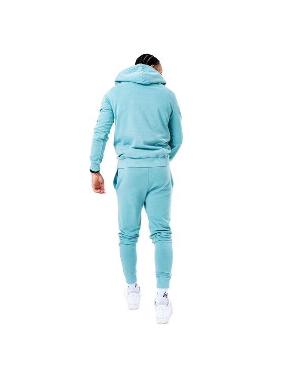 HYPE HYPE Pantaloni da tuta Justhype Acid Wash Joggers Blu Regular Fit