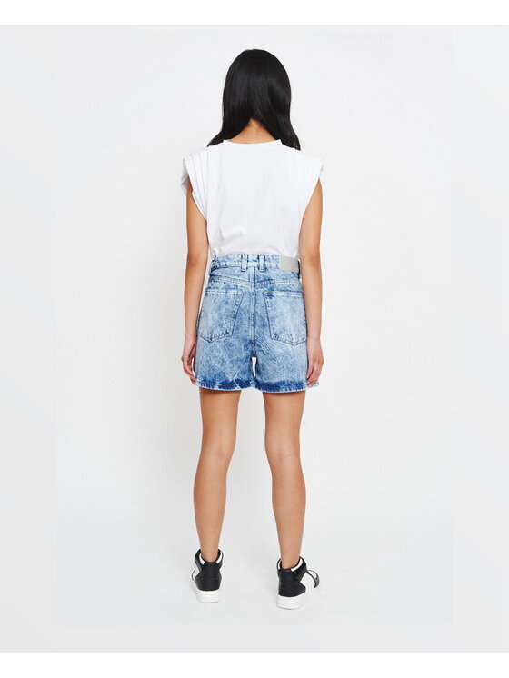 BENU BENU Szorty jeansowe szorty Niebieski Modern Fit