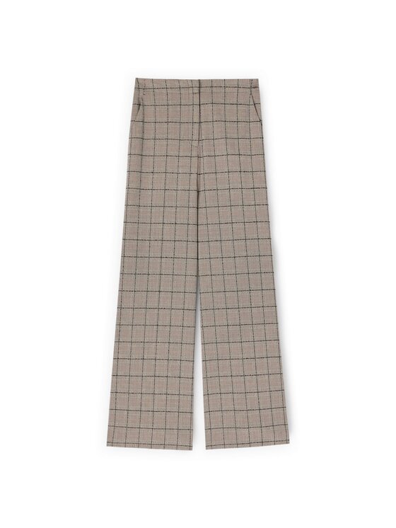 Motivi Motivi Spodnie materiałowe P255Q104793N0R2 Szary Over Fit