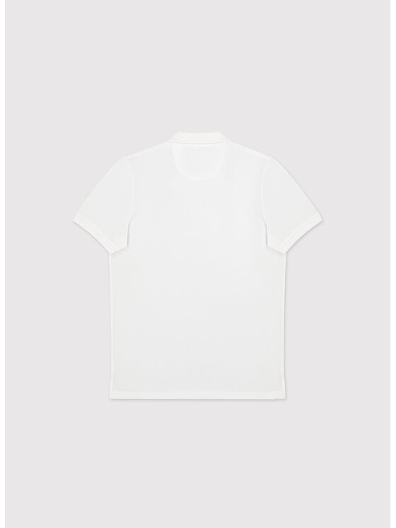 Pako Lorente Pako Lorente Polo P26SF-TX-003 Biały Classic Fit