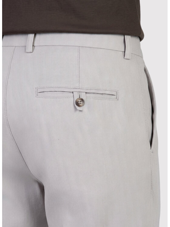 Pako Lorente Pako Lorente Spodnie materiałowe P26WF-WX-011 Szary Straight Fit