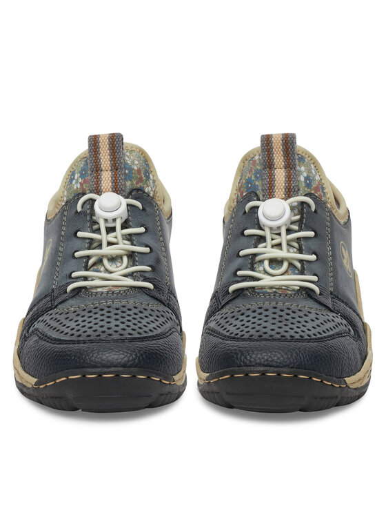 Rieker Rieker Sneakersy L0538-14 Granatowy