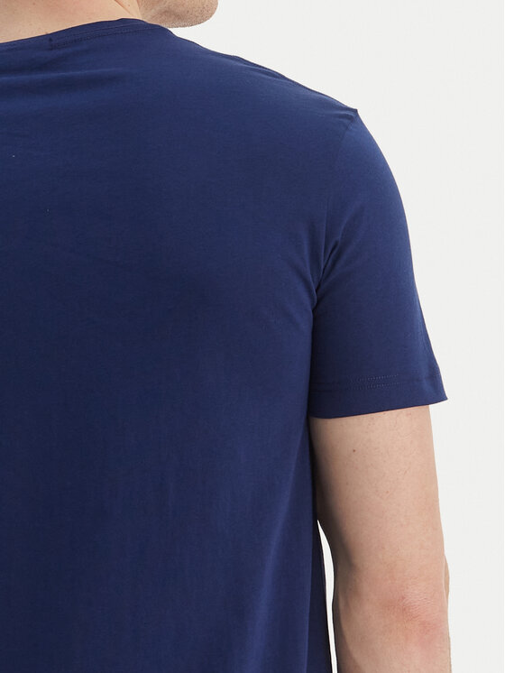 Gant Gant T-Shirt Shield 2003184 Σκούρο μπλε Regular Fit
