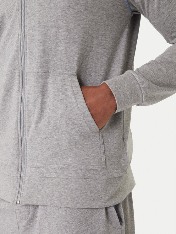 BOSS BOSS Mikina Mix&Match 50515307 Sivá Regular Fit