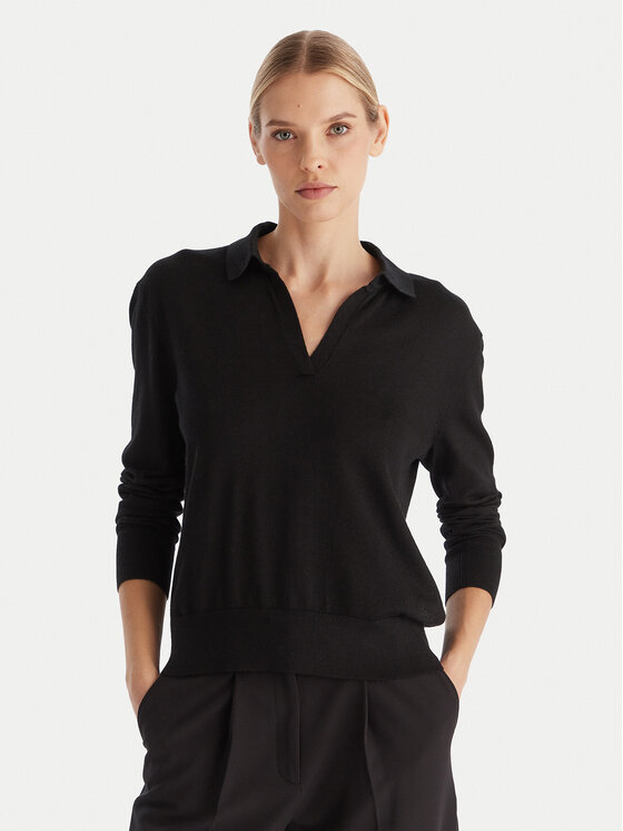 Calvin Klein Calvin Klein Megztinis LV044A305G Juoda Regular Fit