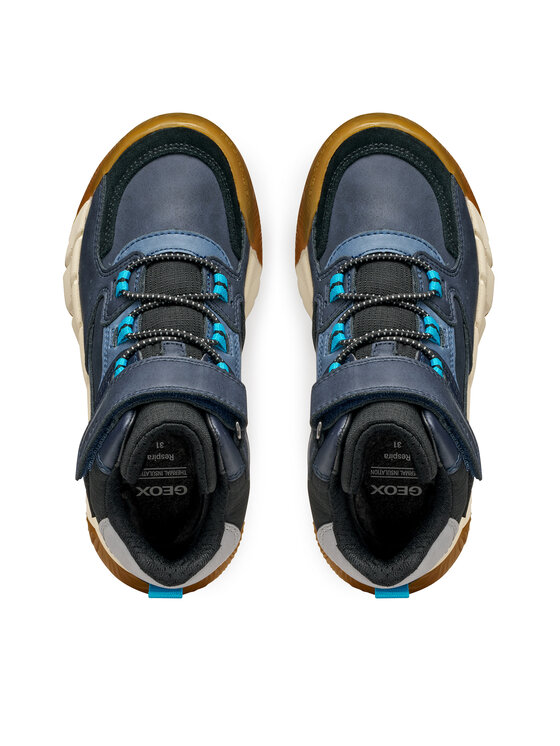 Geox Geox Gležnjarji J Flexyper Pro B J56NBA 0ME22 C4J9B S Mornarsko modra