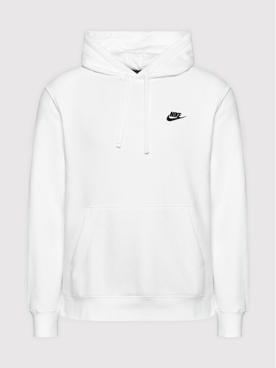 Nike Nike Bluza Sportswear Club Fleece BV2854 Biały Standard Fit