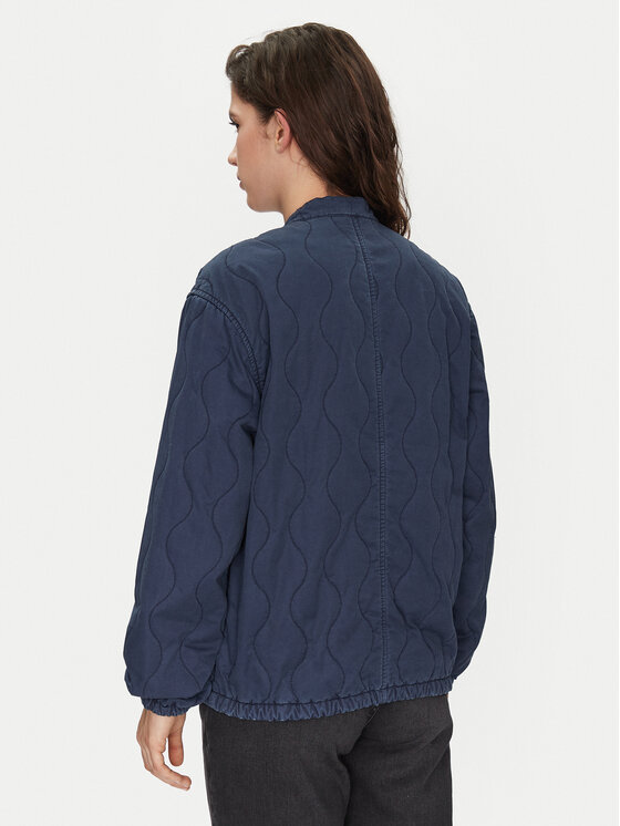 Mustang Mustang Τζιν μπουφάν Belva 1016132 Μπλε Relaxed Fit