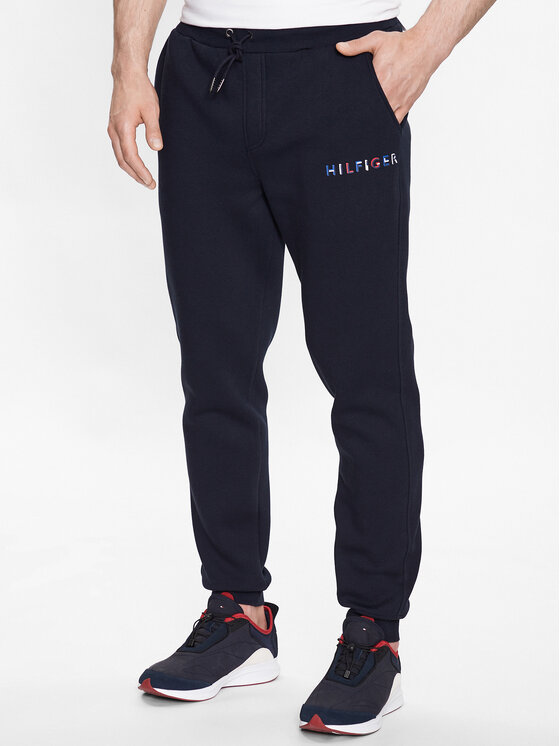 Tommy Hilfiger Tommy Hilfiger Pantaloni da tuta MW0MW31481 Blu scuro Regular Fit