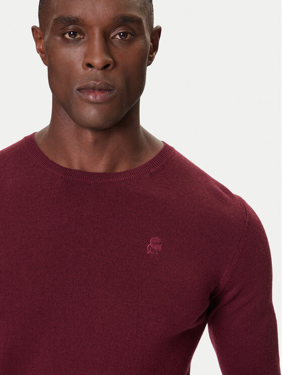 KARL LAGERFELD KARL LAGERFELD Pulover 655000 554399 Vișiniu Slim Fit